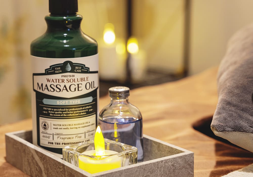 好きな香りに囲まれるアロマリンパケア